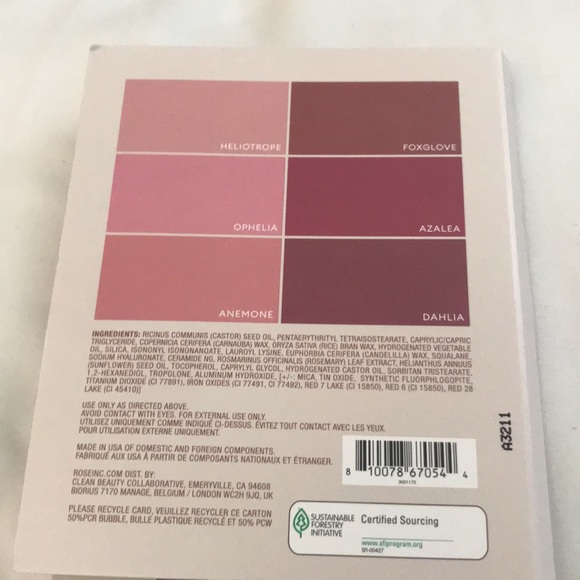 ⚡️FINAL PRICE⚡️ Rose Inc Blush Divine Lip & Cheek Color Sample Card - Picture 4 of 5